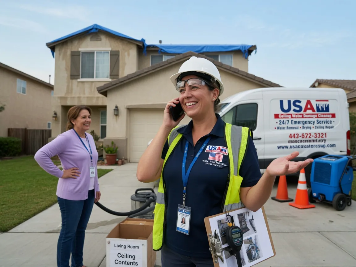 Ceiling Water Damage Restoration Chapman Ranch, TX FAQs